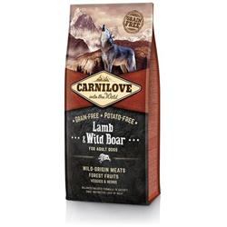 Carnilove Lamb & Wild Boar for Adult 12kg granule pro psy