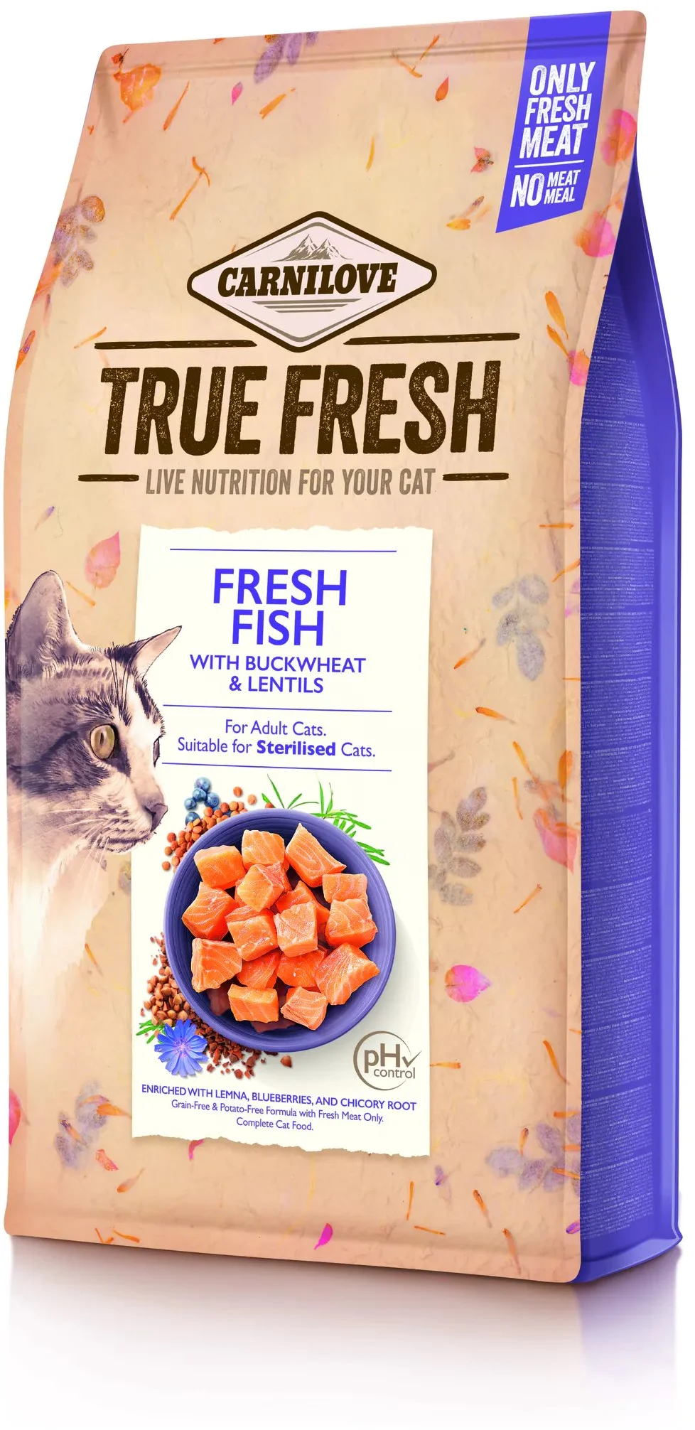 Carnilove True Fresh Cat Fish, 1,8kg granule pro kočky