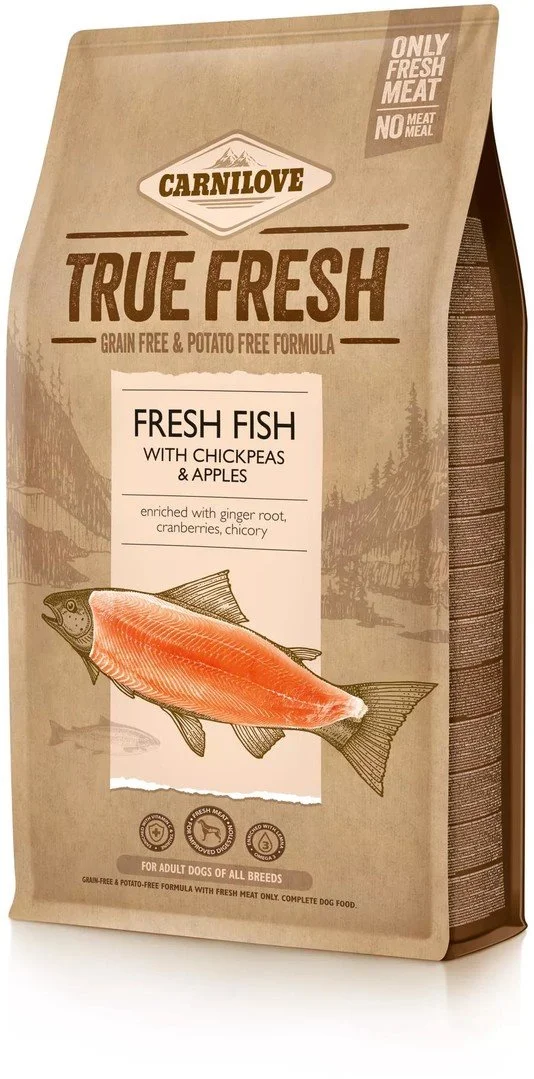 Carnilove True Fresh Fish pre dospelých psov 4kg granule pre psov