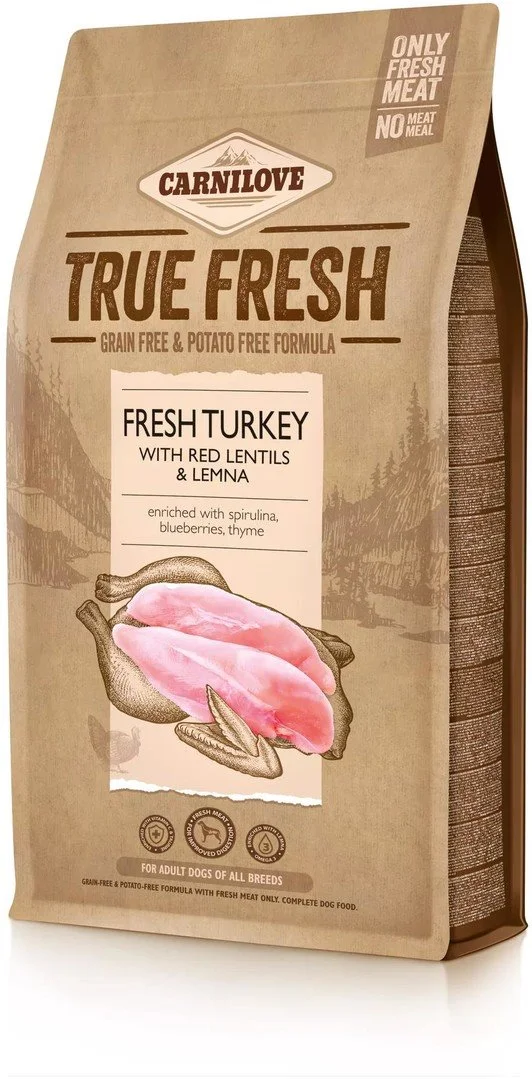 Carnilove True Fresh Turkey pre dospelých psov 1,4kg granule pre psov
