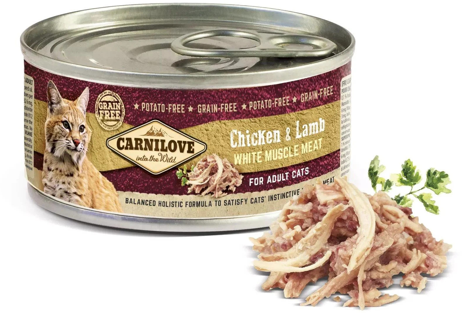 Carnilove WMM Chicken & Lamb for Adult Cats 100g konzervy pro kočky