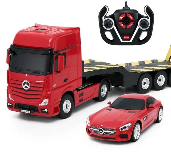 Carrera R/C auto Mercedes-Benz Actros + AMG GT (1:24) GRA3001