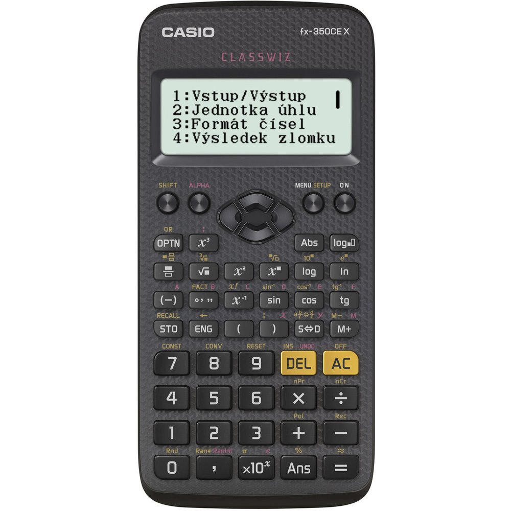 Casio FX 350 CE X Školní vědecká kalkulačka