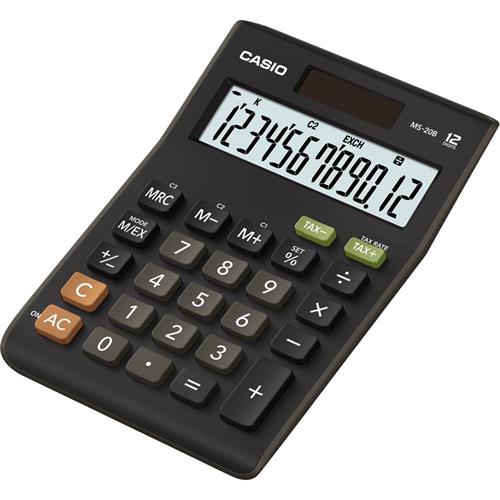 Casio MS 20 B S Stolní kalkulačka
