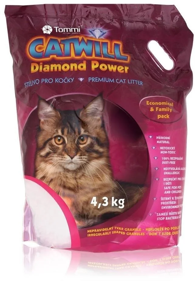 Catwill Úsporné balenie 4,3 kg podstielky pre mačky