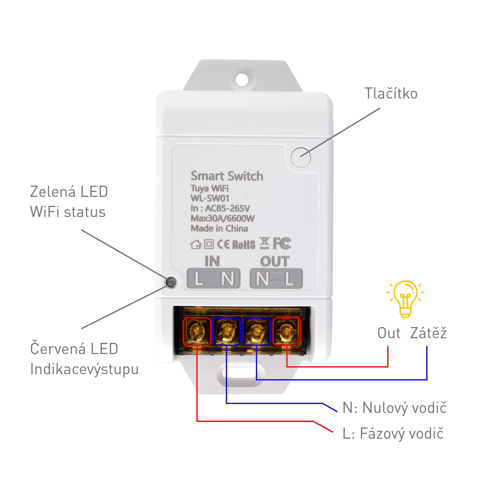 CEL-TEC L30AW Chytrý stykač