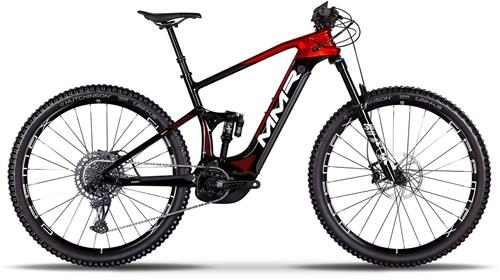 Celoodpružené elektrokolo MMR X-BOLT 140 10 - Black N Chrome Red - vel.L / 23/2024