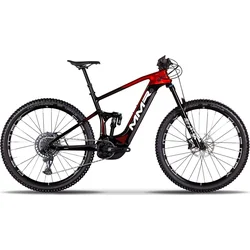 Celoodpružené elektrokolo MMR X-BOLT 140 10 - Black N Chrome Red - vel.L / 23/2024