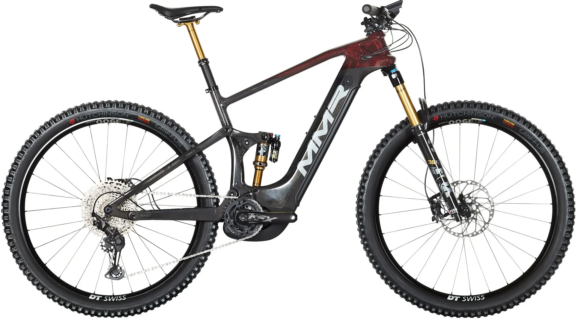Celoodpružené elektrokolo MMR X-BOLT 140 10 - Liquid Red N Black - vel.L / 2024