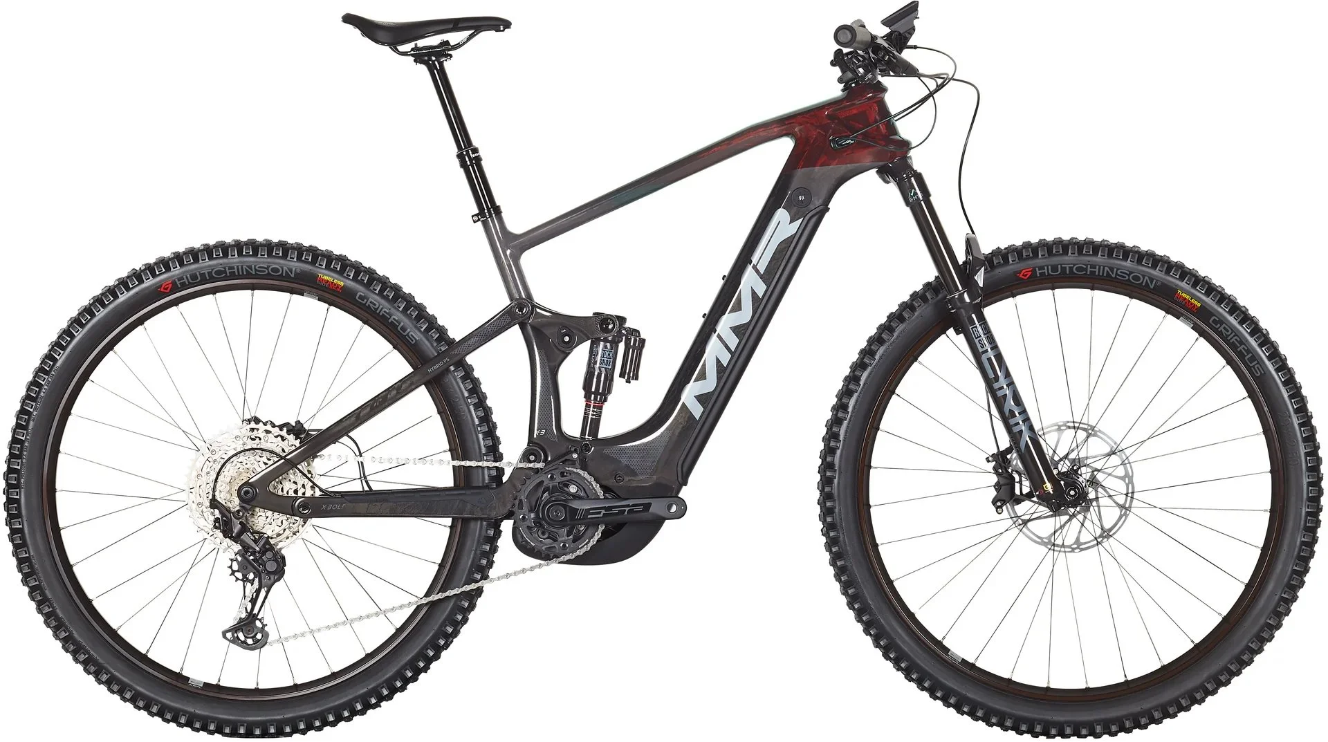 Celoodpružené elektrokolo MMR X-BOLT 140 50 - Liquid Red N Black - vel.L / 2024