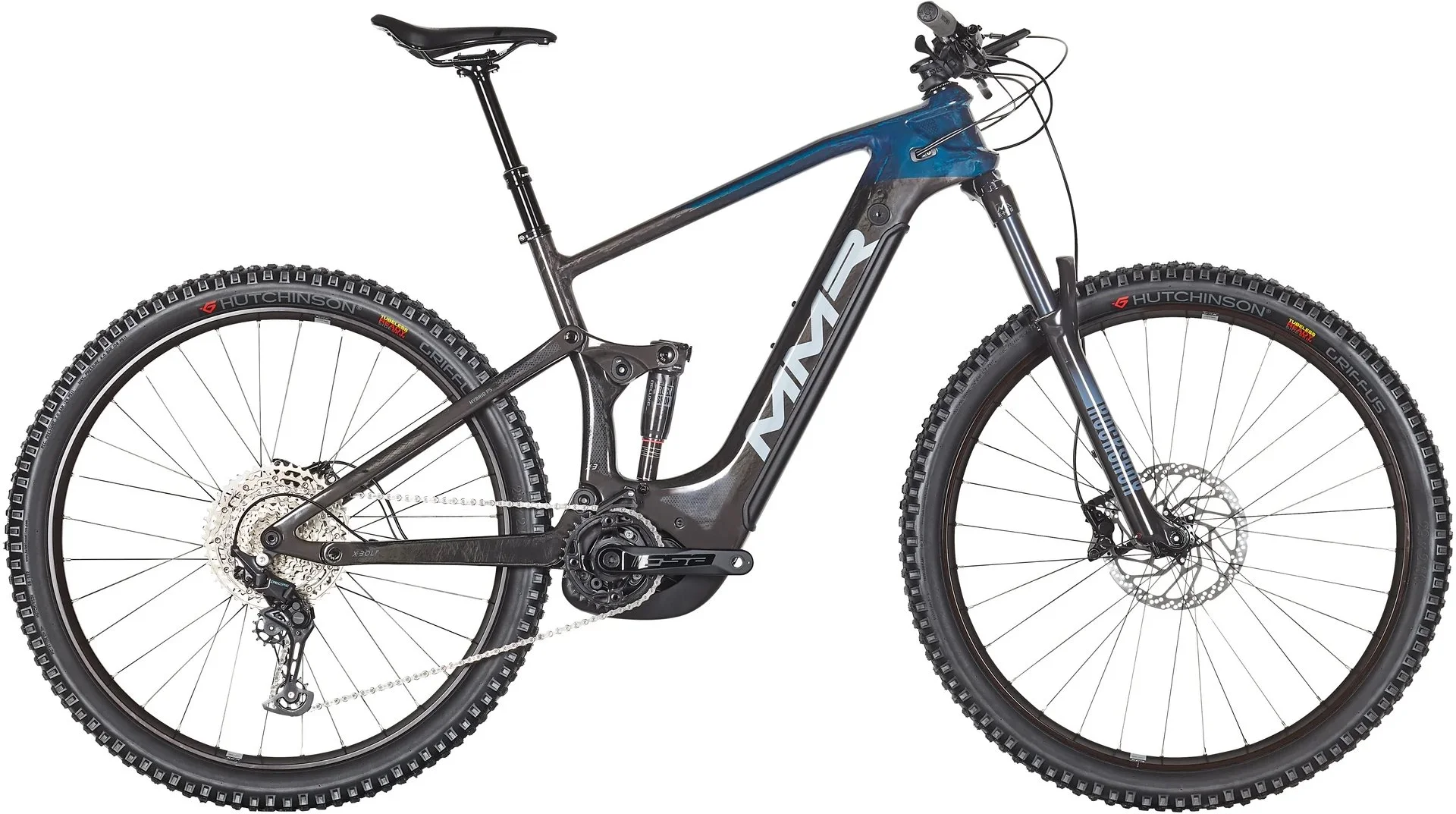Celoodpružené elektrokolo MMR X-BOLT 140 70 - Liquid Blue N Black - vel.M / 2024