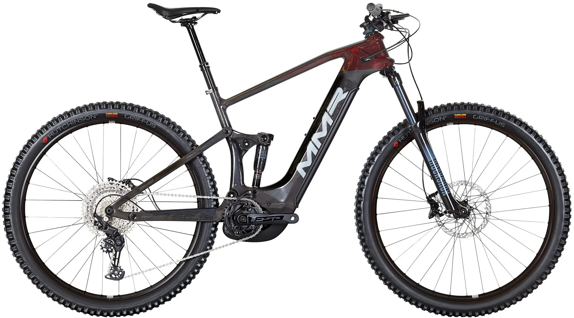 Celoodpružené elektrokolo MMR X-BOLT 140 70 - Liquid Red N Black - vel.L / 2024