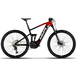 Celoodpružené elektrokolo MMR X-BOLT 140 90 - Black N Red - vel.L / 23/2024