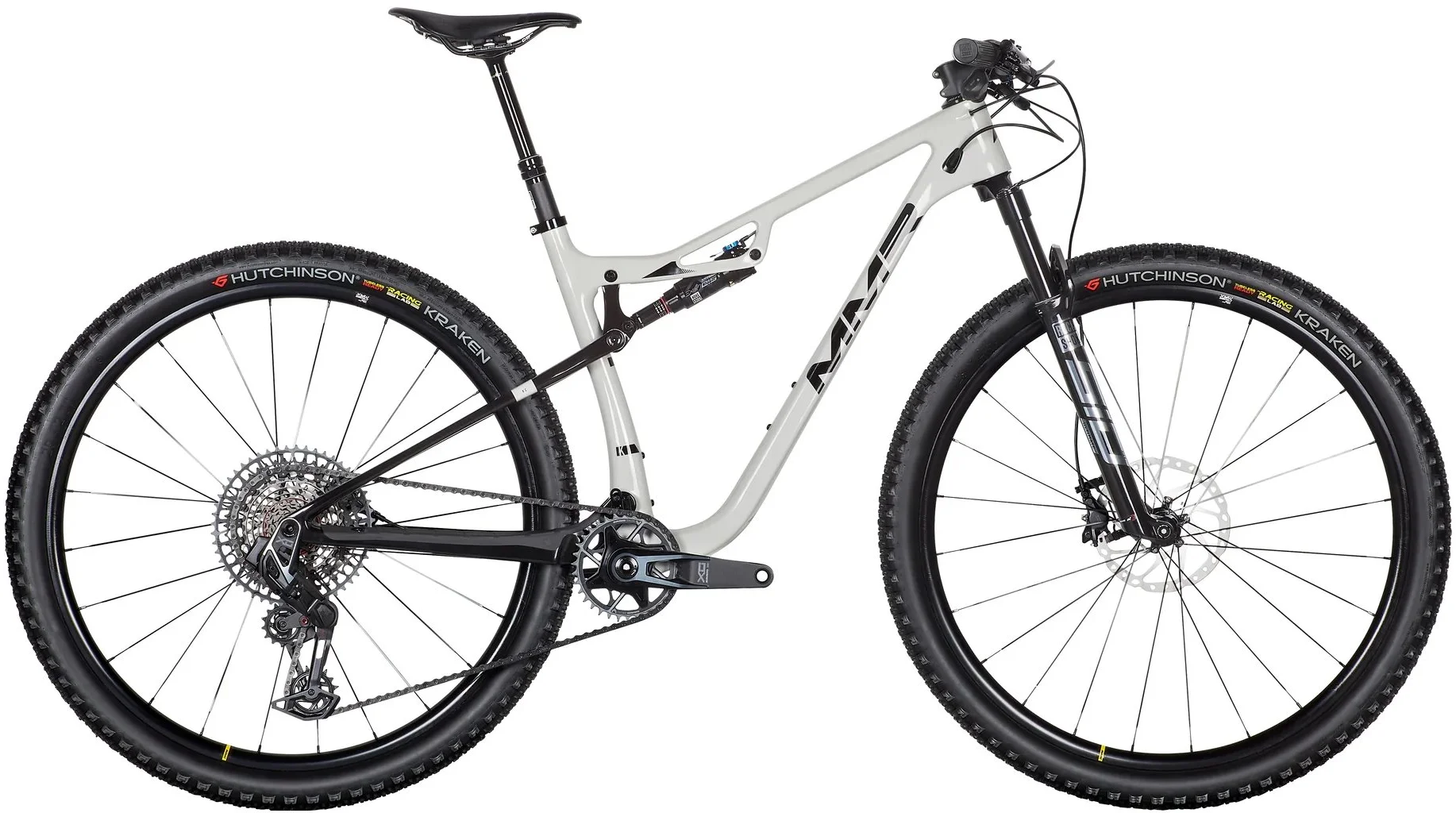 Celoodpružené kolo MMR KENTA 00 - Light Grey N Black - vel.M / 2024