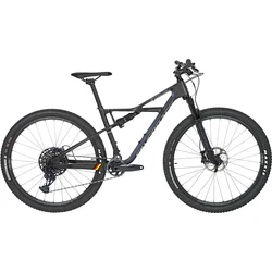 Celoodpružené kolo SILVERBACK STRATOS CF - SRAM GX 12s, vel.L - Matt Black / Silver