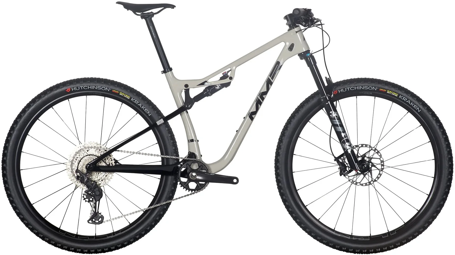 Celoodpružený bicykel MMR KENTA 10 - Light Grey N Black - veľkosť M / 2024
