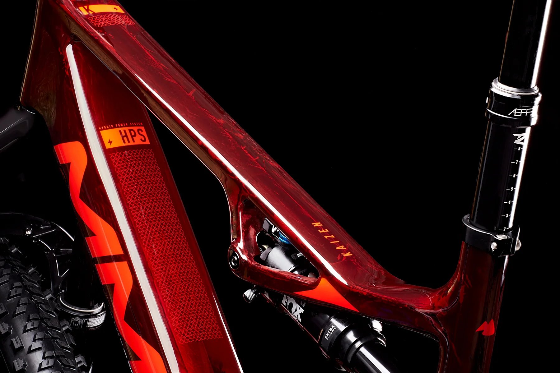 Celoodpružený elektrobicykel MMR KAIZEN 30 - Liquid Red N Black - veľkosť S / 2024