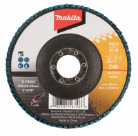 Čepeľ MAKITA 125x22,23 mm K40 Zircon