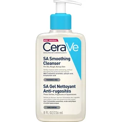 CeraVe SA Smoothing Cleanser zjemňující čisticí gel pro suchou, hrubou pokožku s nerovnoměrným povrchem 236ml