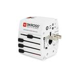 Cestovný adaptér SKROSS MUV USB, USB A+C, univerzálny pre 150 krajín