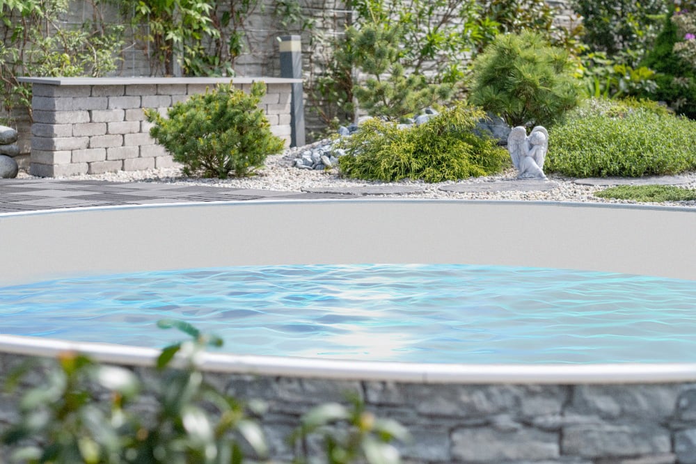 CF Bazénová fólie Grey pro bazén O 3,6 m x 0,92 m