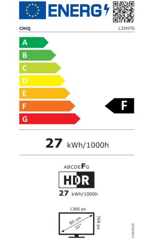CHiQ L32H7G 32" + 2 roky prodloužená záruka