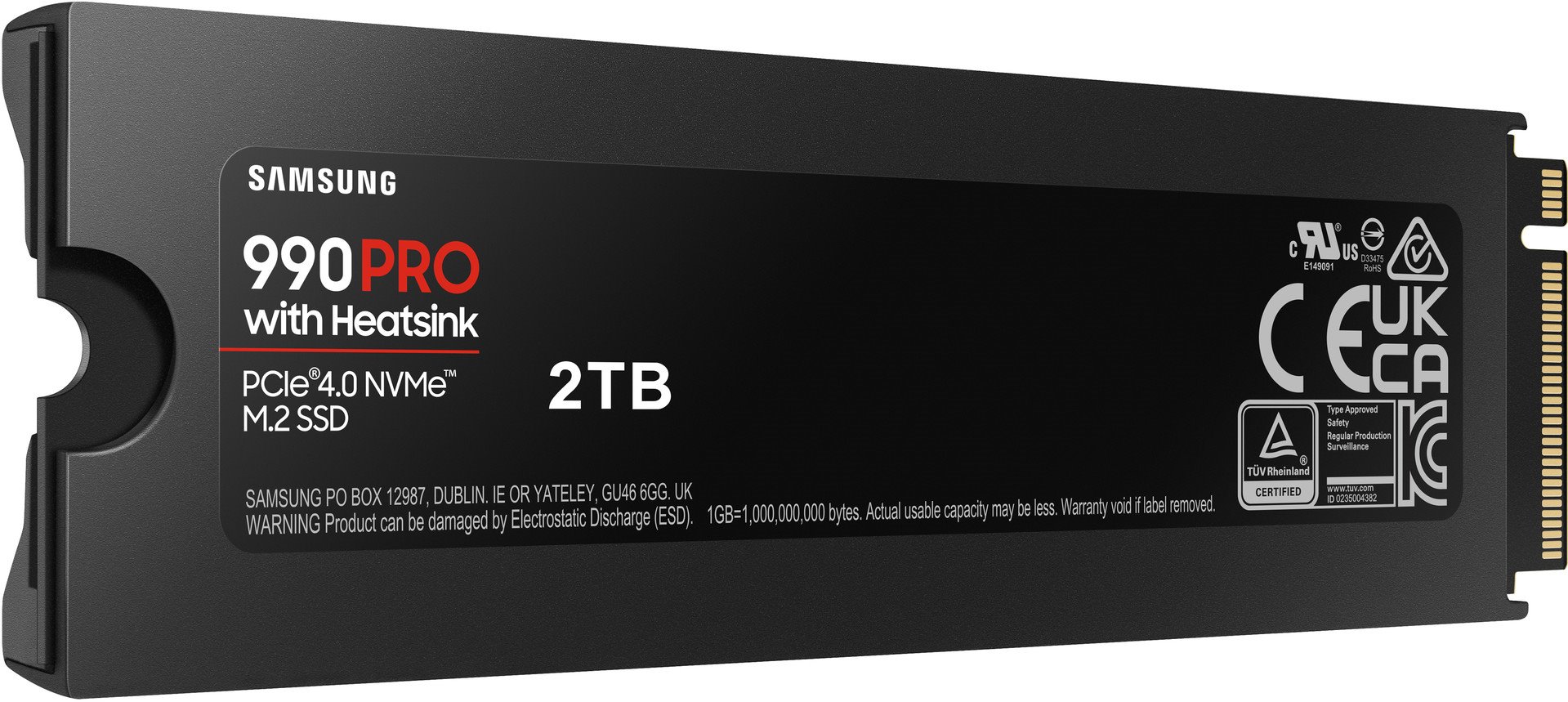 Chladič Samsung 990 PRO 2TB NVMe
