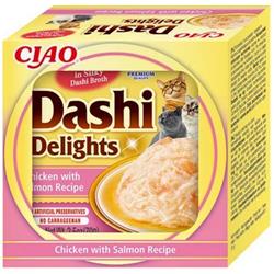 Churu Cat Dashi Delights Chicken with Salmon 70g