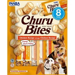 Churu Dog Bites Chicken Wraps 8x12g