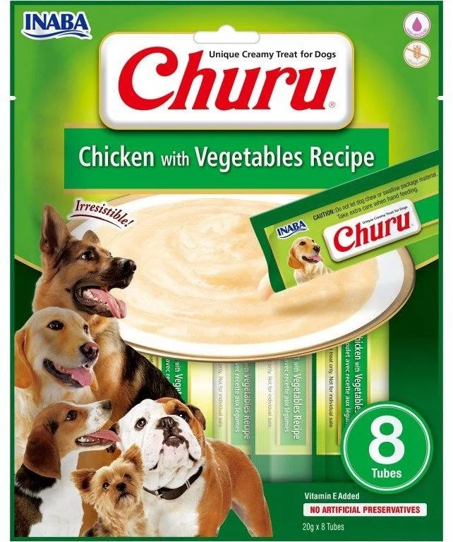 Churu Dog Chicken with Vegetables 8x20g