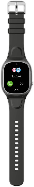 Chytré hodinky Aligator Watch Junior 2, černé