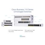 Cisco CBS110-24PP-EU, prepínač