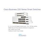 Cisco CBS220-16P-2G-EU, prepínač