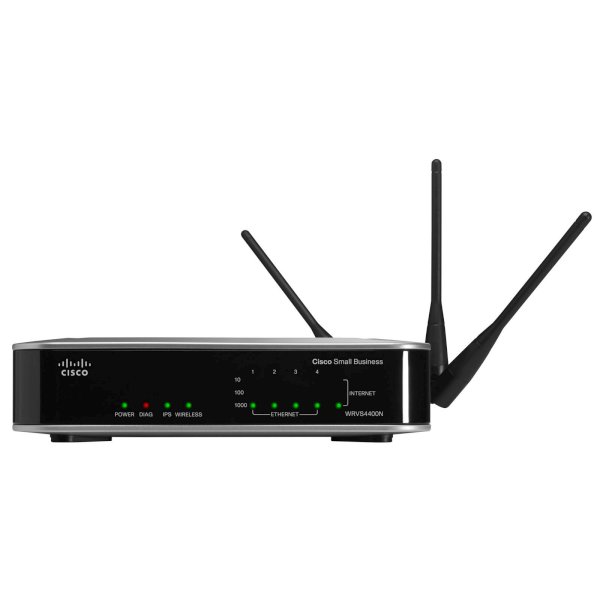 Cisco WRVS4400N, WiFi VPN Gigabit Security Router 802.11b/g, 54Mbps ...