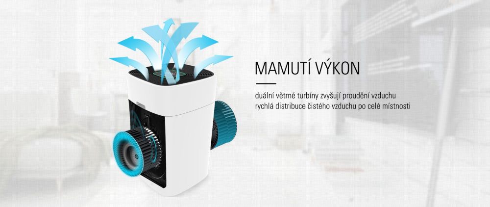 Čistička vzduchu Airbi SPACE WiFi - BI3130W