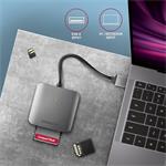 Čítačka AXAGON CRE-S3 SuperSpeed USB-A UHS-II
