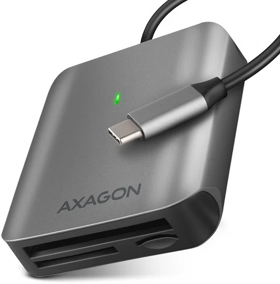 Čítačka AXAGON CRE-S3C SuperSpeed USB-C UHS-II