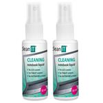 Clean IT čisticí roztok na obrazovky s utěrkou, 2x30ml