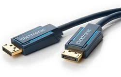 ClickTronic HQ OFC kábel DisplayPort, pozlátené kon., 3D, 15m CLICK70716