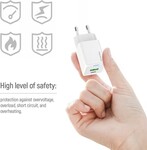 ColorWay 1x USB-C/ sieťová nabíjačka/ GaN/ PD/ PPS/ QC/ 35W, biela