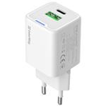 ColorWay 1x USB-C/ síťová nabíječka/ GaN/ PD/ PPS/ QC/ 35W, Bílá