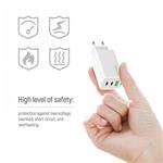 ColorWay 2x USB-C, 1x USB-A/ síťová nabíječka/ GaN/ PD/ PPS/ 65W, Bílá
