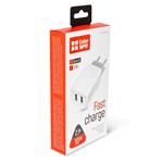 ColorWay 2x USB/ sieťová nabíjačka/ 10W/ 100V-240V/ biela