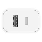ColorWay AC nabíjačka USB a USB-C 20W, biely CW-CHS025QPD-WT