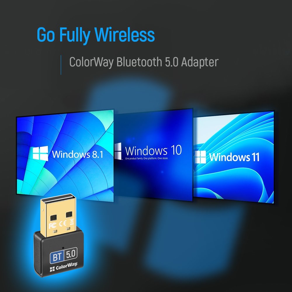 ColorWay Bluetooth BT 5.0 Adaptér/ USB-A