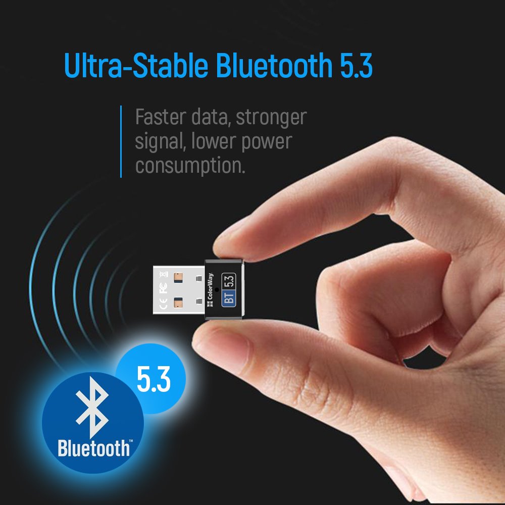 ColorWay Bluetooth BT 5.3 Adaptér/ USB-A
