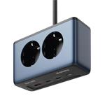 ColorWay CW-CHE25PDB/ 2x Schuko/ 2x USB-C 45 W/ kábel 2 m