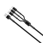 ColorWay kabel 3v1 USB - Lightning, microUSB a USB-C  4.0A 1.2m