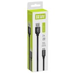 ColorWay kabel USB/ Micro USB 2m/ 2.4A/ Černý