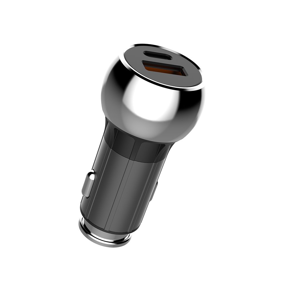 ColorWay nabíjačka do auta USB-C + USB-A 36W CW-CHA012PD-BK